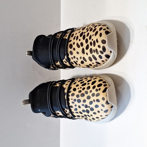 Mark Nason Mayfair Black Animal Print Slip-on Casual Tennis Shoe Sneakers Sz.6.5 - Picture 5 of 11